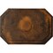 Ekena Millwork Felix Ceiling Medallion, Hand-Painted Rust, 25 1/4"W x 17 1/4"H x 1 3/4"P CM25FERUS - alternate 1